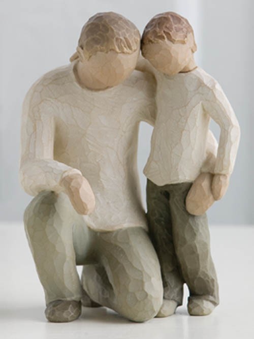 Willow Tree Figurine Father Son