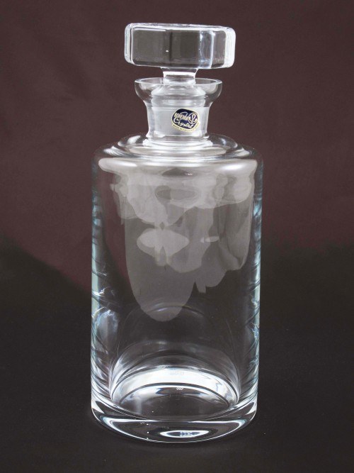 Bohemia Crystal Glass Whisky Decanter 1 Ltr