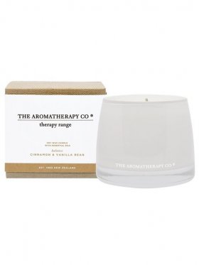 The Aromatherapy Co. Therapy Candle Balance - Cinnamon & Vanilla Bean 260g