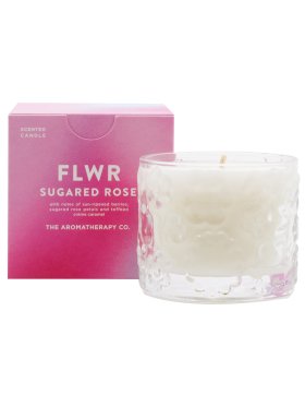 The Aromatherapy Co. FLWR Candle 100g - Sugared Rose