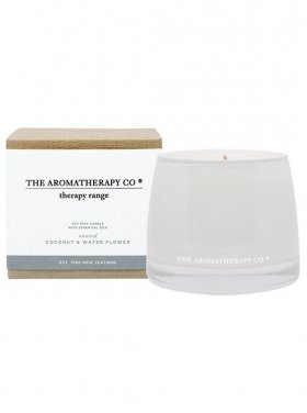 The Aromatherapy Co. Therapy Candle - Unwind: Coconut & Water Flower 260g