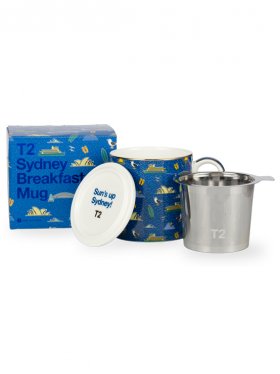 T2 Iconic Sydney Breakfast Mug with Infuser