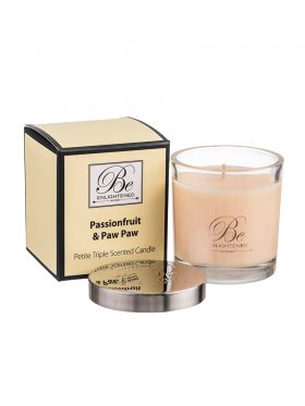 Be Enlightened Petite Candle 100g - Passionfruit & Paw Paw