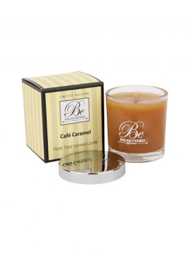 Be Enlightened Petite Candle 100g - Cafe Caramel