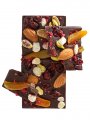 Charlotte Piper Dark Belgian Chocolate Bar, Fruit & Nut 50g