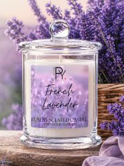 Planet Yum French Lavender Luxury Scented Candle 160g