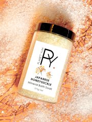 Planet Yum Japanese Honeysuckle Mineral Bath Salts Relaxing Soak 350g