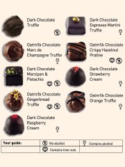 Holdsworth Christmas Bee Friendly Vegan Chocolate Gift Box, 110g