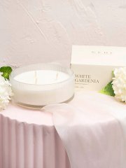 Keri White Gardenia 3 Wick Scented Candle 300g