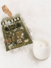 The Aromatherapy Co. White Lily Festive Candle 80g