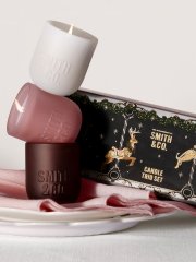 Smith & Co. Festive Candle Trio Gift Set 3 x 80g
