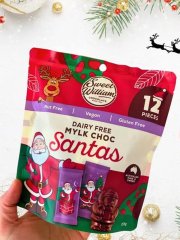 Sweet William Chocolate Santa Bag 155g