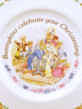 Bunnykins Christening Set