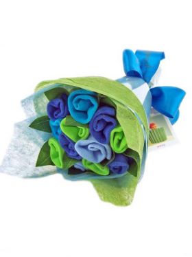 Babycupcakes Sock Posy - Brilliant Blue