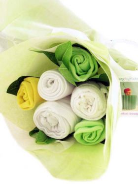 Babycupcakes Essential Clothes Bouquet - Lemon Zest