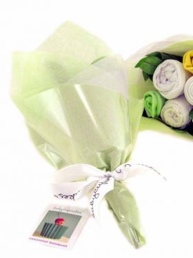 Babycupcakes Essential Clothes Bouquet - Lemon Zest