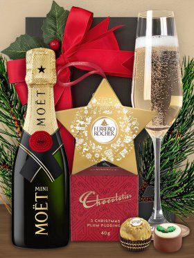 Mini Moet Christmas Hamper