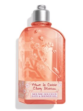 L'Occitane Cherry Blossom Bath & Shower Gel, 250ml