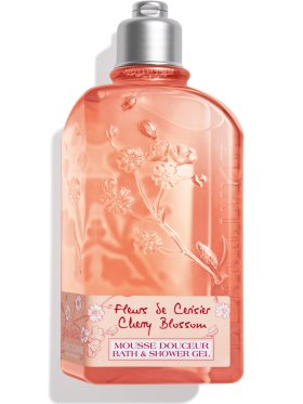 L'Occitane Cherry Blossom Bath & Shower Gel, 250ml