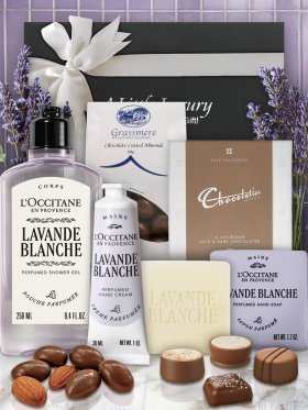 L'Occitane White Lavender Pamper Hamper