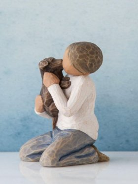 Willow Tree Figurine - Kindness Boy - Dark
