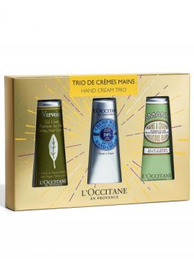 L'Occitane Hand Cream Trio - Almond, Shea & Verbena