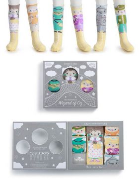 Story Time Knee Sock Gift Set - Wonderful Wizard of Oz