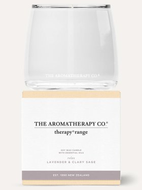 The Aromatherapy Co. Therapy Candle Relax - Lavender & Clary Sage 260g