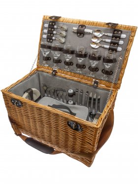 Hamptons Six Person Picnic Basket