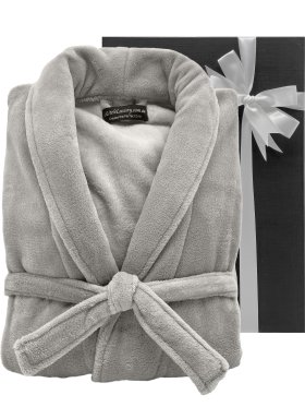 Plush Ultra Soft Robe - Dove