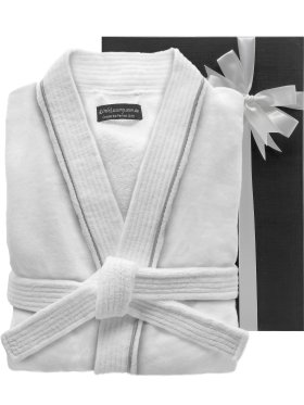 Cotton Velour Bathrobe