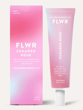 The Aromatherapy Co. FLWR Hand Cream 50ml - Sugared Rose