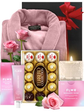 The Aromatherapy Co FLWR & Robe Luxury Set