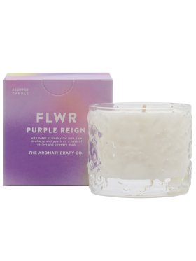 The Aromatherapy Co. FLWR Candle 100g - Purple Reign