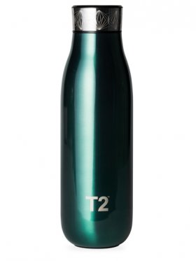 T2 Stainless Steel Etched Lid Flask 500ml - Metallic Forest