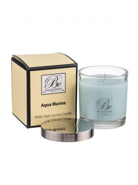 Be Enlightened Petite Candle 100g - Aqua Marine