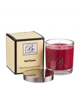 Be Enlightened Petite Candle 100g - Red Roses