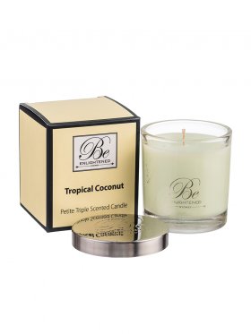 Be Enlightened Petite Candle 100g - Tropical Coconut