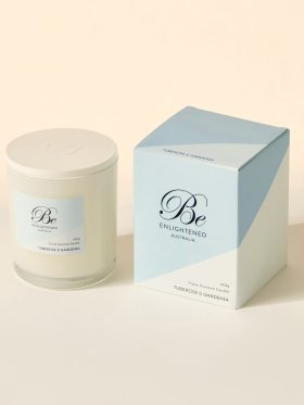 Be Enlightened Petite Candle 100g - Tuberose & Gardenia