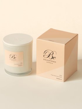 Be Enlightened Petite Candle 100g - Vanilla