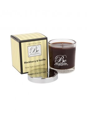 Be Enlightened Petite Candle 100g - Blackberry & Vanilla