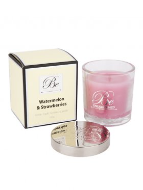 Be Enlightened Petite Candle 100g - Watermelon & Strawberries