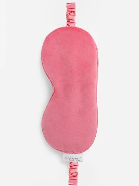 Tonic Eye Mask - Luxe Velvet, Coral