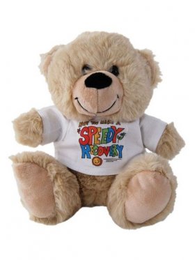 Plush Bear Speedy Recovery 18cm