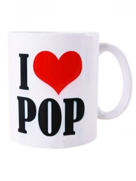 Coffee Mug I Love Pop