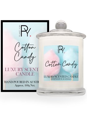 Planet Yum Cotton Candy Luxury Scented Candle 160g