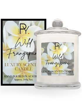 Planet Yum Wild Frangipani Luxury Scented Candle 160g