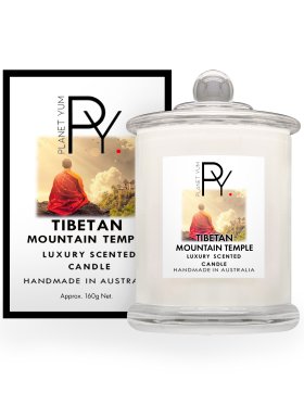 Planet Yum Tibetan Mountain Temple Luxury Scented Candle 160g