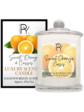 Planet Yum Sweet Orange & Cassis Luxury Scented Candle 160g