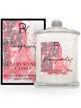 Planet Yum Pomegranate Luxury Scented Candle 160g
